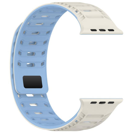 Mountain Armor Magnetic Silicone Watch Band, For Apple Watch 46mm / 49mm / 45mm / 44mm, For Apple Watch 42mm / 41mm / 40mm / 38mm - DealBuddy