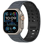 For Apple Watch 46mm / 49mm / 45mm / 44mm / Starlight Gray Black