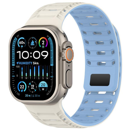 Mountain Armor Magnetic Silicone Watch Band, For Apple Watch 46mm / 49mm / 45mm / 44mm, For Apple Watch 42mm / 41mm / 40mm / 38mm - DealBuddy