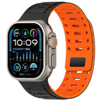 For Apple Watch 42mm / 41mm / 40mm / 38mm / Black Orange