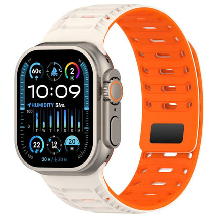 Mountain Armor Magnetic Silicone Watch Band, For Apple Watch 46mm / 49mm / 45mm / 44mm, For Apple Watch 42mm / 41mm / 40mm / 38mm - DealBuddy