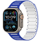 For Apple Watch 46mm / 49mm / 45mm / 44mm / Blue White