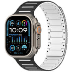 For Apple Watch 46mm / 49mm / 45mm / 44mm / Black White