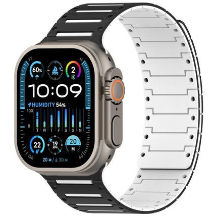 Colorful Spirit Piano Soft Magnetic Two-tone Watch Band, For Apple Watch 46mm / 49mm / 45mm / 44mm - DealBuddy