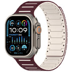 For Apple Watch 46mm / 49mm / 45mm / 44mm / Burgundy Starlight