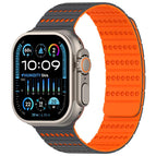 For Apple Watch 42mm / 41mm / 40mm / 38mm / Gray Orange