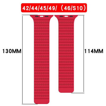Honeycomb Magnetic Watch Band, For Apple Watch 42mm / 41mm / 40mm / 38mm, For Apple Watch 46mm / 49mm / 45mm / 44mm - DealBuddy