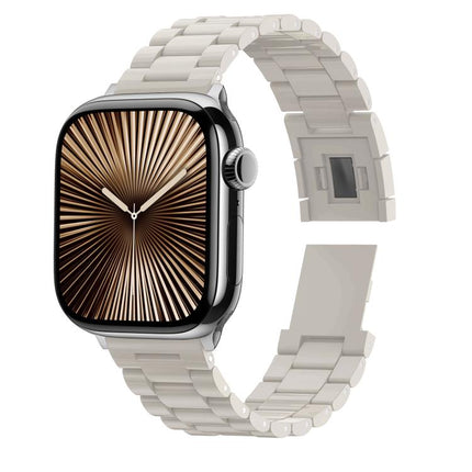 Candy Three-bead Magnetic Buckle PC Watch Band, For Apple Watch 46mm / 49mm / 45mm / 44mm, For Apple Watch 42mm / 41mm / 40mm / 38mm - DealBuddy