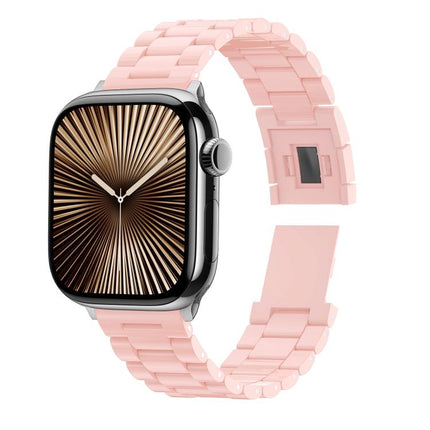 Candy Three-bead Magnetic Buckle PC Watch Band, For Apple Watch 46mm / 49mm / 45mm / 44mm, For Apple Watch 42mm / 41mm / 40mm / 38mm - DealBuddy