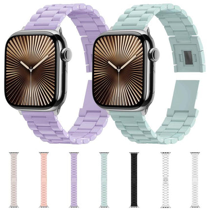 Candy Three-bead Magnetic Buckle PC Watch Band, For Apple Watch 46mm / 49mm / 45mm / 44mm, For Apple Watch 42mm / 41mm / 40mm / 38mm - DealBuddy