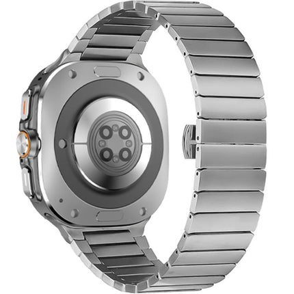 One-bead Butterfly Buckle Stainless Steel Watch Band, For Samsung Galaxy Watch Ultra 47mm / Ultra 2025 - DealBuddy