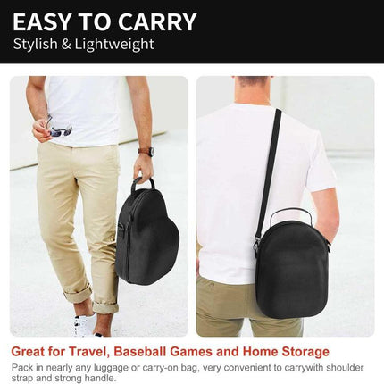 Baseball Cap Peaked Cap Sports Casual Cap Sun Cap Portable EVA Storage Bag