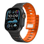 For Apple Watch 42mm / 41mm / 40mm / 38mm / Black Orange