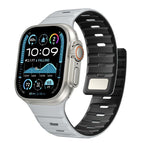 For Apple Watch 42mm / 41mm / 40mm / 38mm / Light Gray Black
