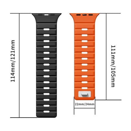 Norman Magnetic Silicone Watch Band