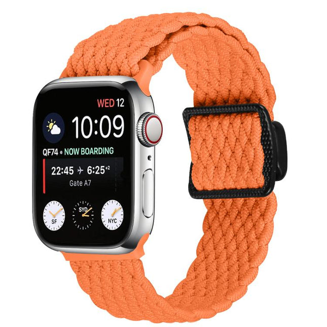 Magnetic Buckle Woven Stretch Watch Band