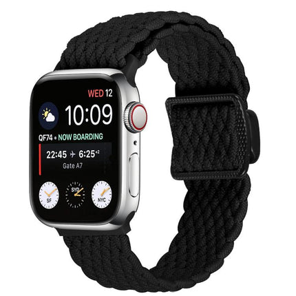 Magnetic Buckle Woven Stretch Watch Band