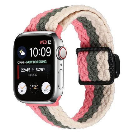 Magnetic Buckle Woven Stretch Watch Band