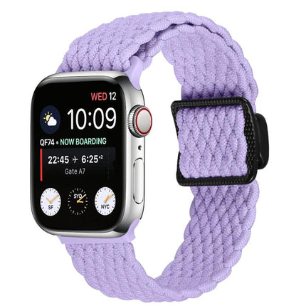 Magnetic Buckle Woven Stretch Watch Band