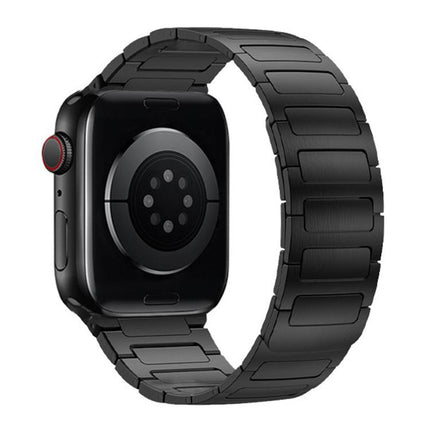I-Beam Magnetic Stainless Steel Strap, For Apple Watch 46mm / 49mm / 45mm / 44mm, For Apple Watch 42mm / 41mm / 40mm / 38mm - DealBuddy
