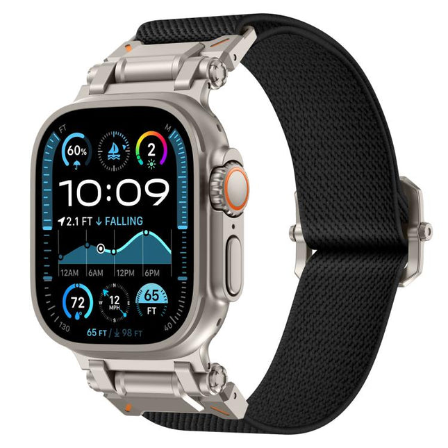 Explorer Polyester Nylon Watch Band, For Apple Watch 46mm / 49mm / 45mm / 44mm - DealBuddy