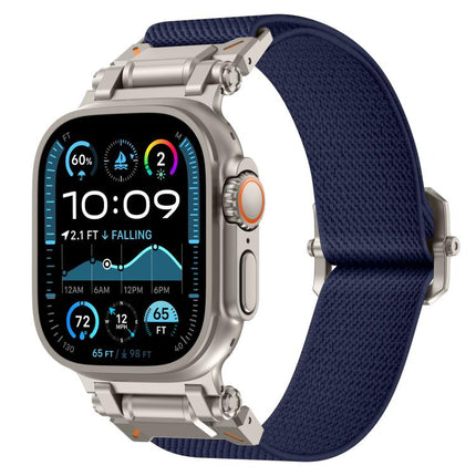 Explorer Polyester Nylon Watch Band, For Apple Watch 46mm / 49mm / 45mm / 44mm - DealBuddy