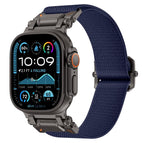 For Apple Watch 46mm / 49mm / 45mm / 44mm / Black Blue