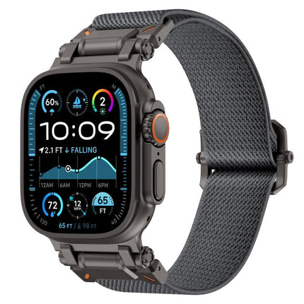 Explorer Polyester Nylon Watch Band, For Apple Watch 46mm / 49mm / 45mm / 44mm - DealBuddy
