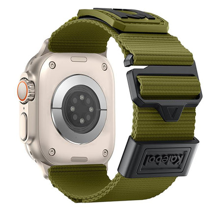 Kalebol Braided Nylon Sport Watch Band, For Apple Watch 46mm / 49mm / 45mm / 44mm, For Apple Watch 42mm / 41mm / 40mm / 38mm - DealBuddy