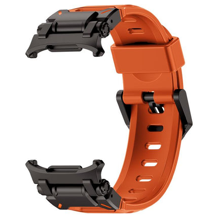 Explorer Metal Head Fluororubber Watch Band