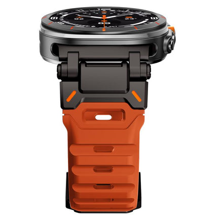 Explorer Metal Head Fluororubber Watch Band