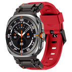 For Samsung Galaxy Watch Ultra 47mm / Ultra 2025 / Black Red