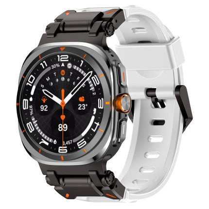 Explorer Metal Head Fluororubber Watch Band