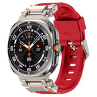 Explorer Metal Head Fluororubber Watch Band