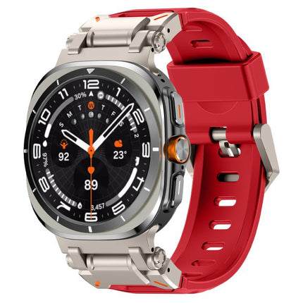 Explorer Metal Head Fluororubber Watch Band, For Samsung Galaxy Watch Ultra 47mm / Ultra 2025 - DealBuddy