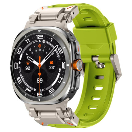 Explorer Metal Head Fluororubber Watch Band