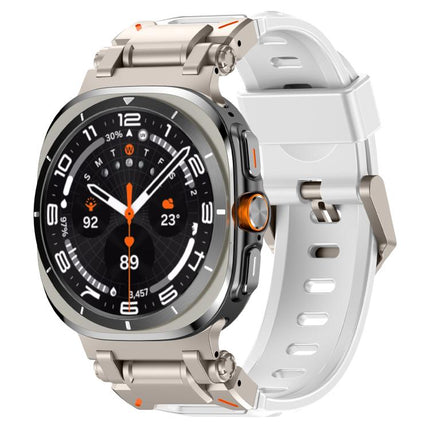 Explorer Metal Head Fluororubber Watch Band