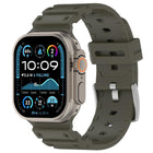 Diamond Texture Two-Color Silicone Watch Band, For Apple Watch 46mm / 49mm / 45mm / 44mm - DealBuddy