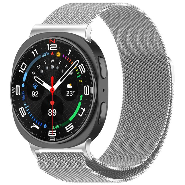Milan Magnetic Stainless Steel Watch Band, For Samsung Galaxy Watch8 / Watch8 Classic - DealBuddy