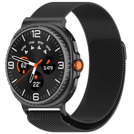 Milan Magnetic Stainless Steel Watch Band, For Samsung Galaxy Watch8 / Watch8 Classic - DealBuddy