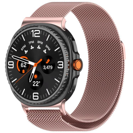 Milan Magnetic Stainless Steel Watch Band, For Samsung Galaxy Watch8 / Watch8 Classic - DealBuddy