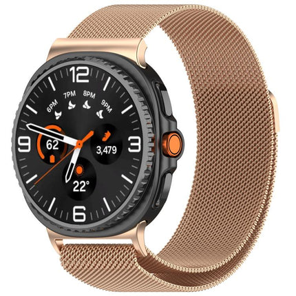 Milan Magnetic Stainless Steel Watch Band, For Samsung Galaxy Watch8 / Watch8 Classic - DealBuddy