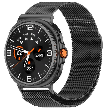 Milan Magnetic Stainless Steel Watch Band, For Samsung Galaxy Watch8 / Watch8 Classic - DealBuddy