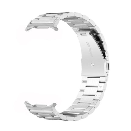 Three Beads Stainless Steel Watch Band with Removal Tool, For Samsung Galaxy Watch8 / Watch8 Classic - DealBuddy