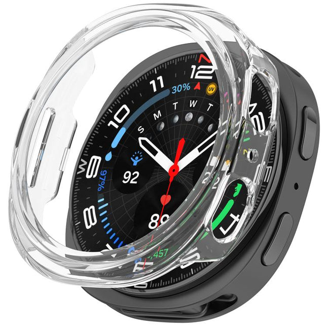 Half Coverage Hollow PC Watch Protective Case, For Galaxy Watch 9 / Watch 8 44mm, For Galaxy Watch 9 / Watch 8 40mm, For Galaxy Watch8 Classic 46mm