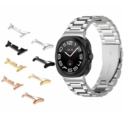 One Pair Metal Head Watch Band Connector