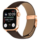 For Apple Watch 42mm / 41mm / 40mm / 38mm / Coffee Color