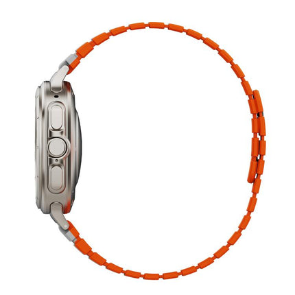 Magnetic Two Color Silicone Watch Band