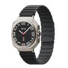 Magnetic Two Color Silicone Watch Band