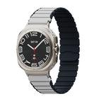 Magnetic Two Color Silicone Watch Band